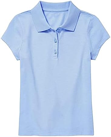 Girls S/S Stretch Pique Polo Shirt