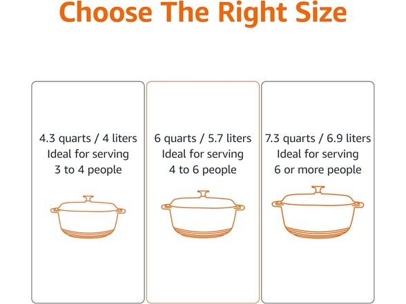 Amazon Basics Cast Iron, Your Choice!