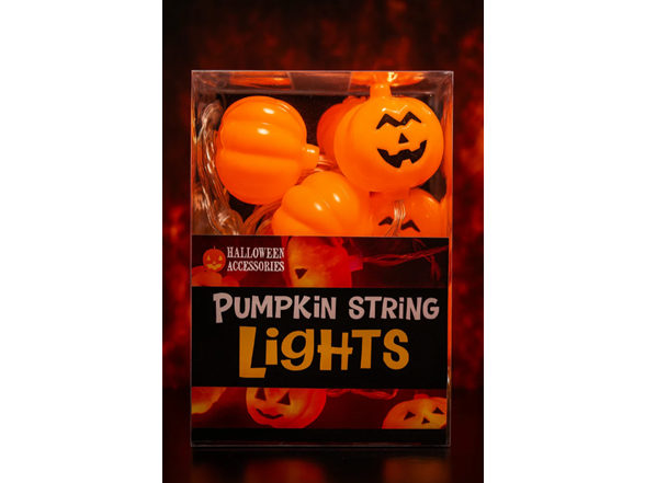 MQI 10 LED Pumpkin String Light