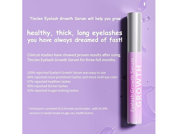 Tinclen Eyelash Growth Serum