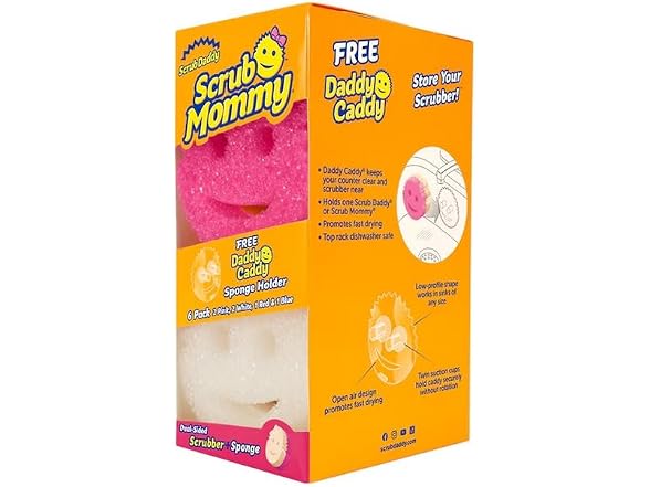Scrub Daddy 6 Scrub Mommy Kitchen