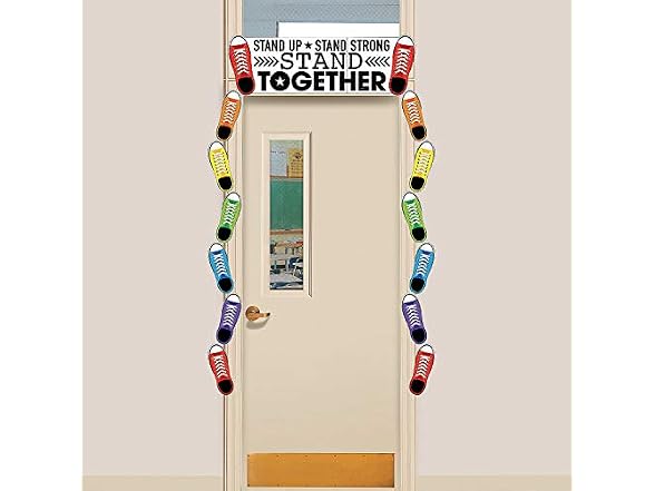 Fun Express Stand Together Classroom Door Border - 16 Pieces