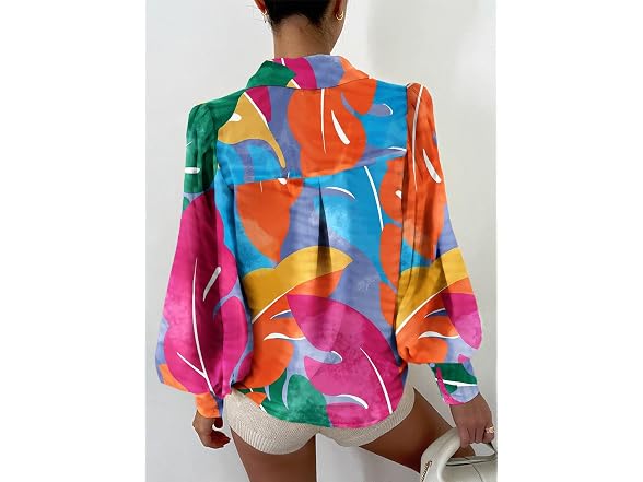 Evaless Women (XL) Long Sleeve Shirt Spring V Tops