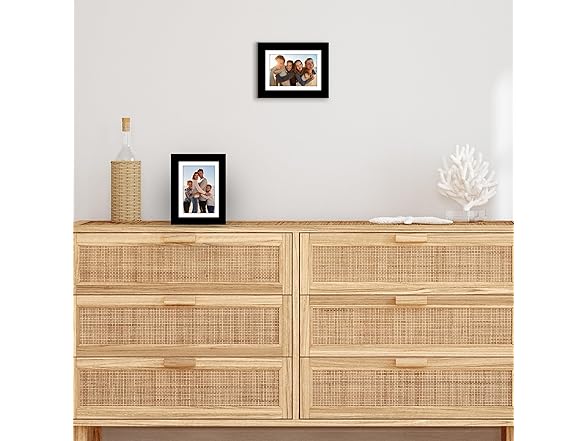Americanflat 5x7 Picture Frame Set of 2 Black