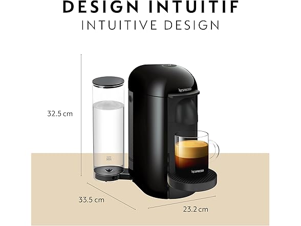 Nespresso Vertuo Plus Coffee and Espresso Maker by Breville (S&D)
