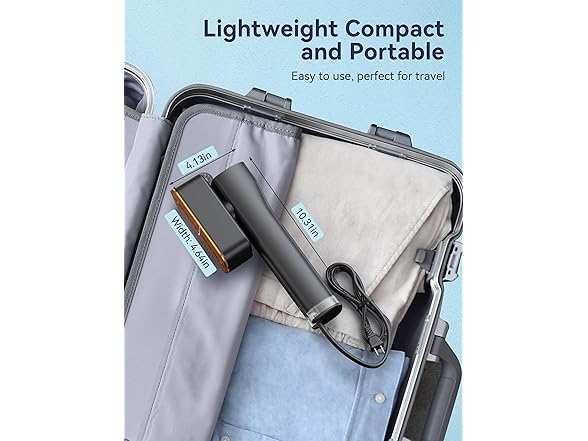 Sundu Travel Iron and Steamer for Clothes - Gallery 8