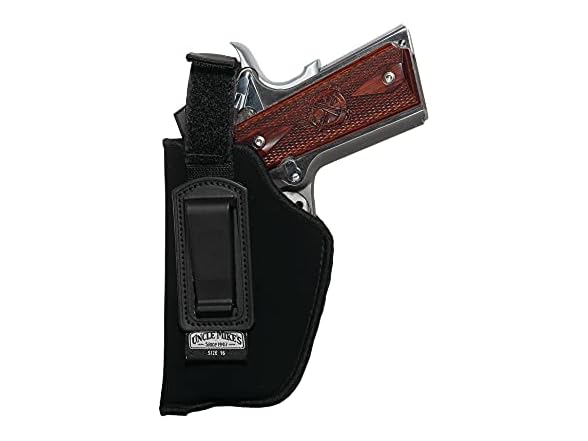 Uncle Mike's Off-Duty and Concealment ITP Holster (Black, Size 1, Left Hand)