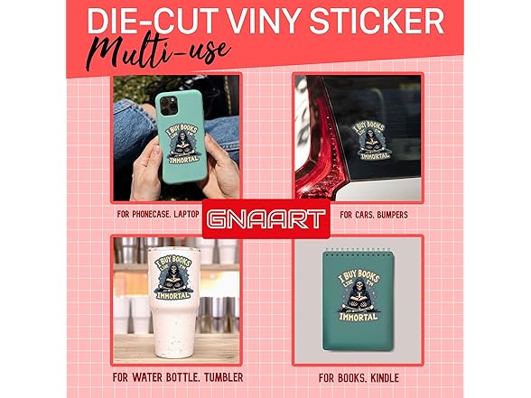 GNAART I Buy Books Like I'm Immortal