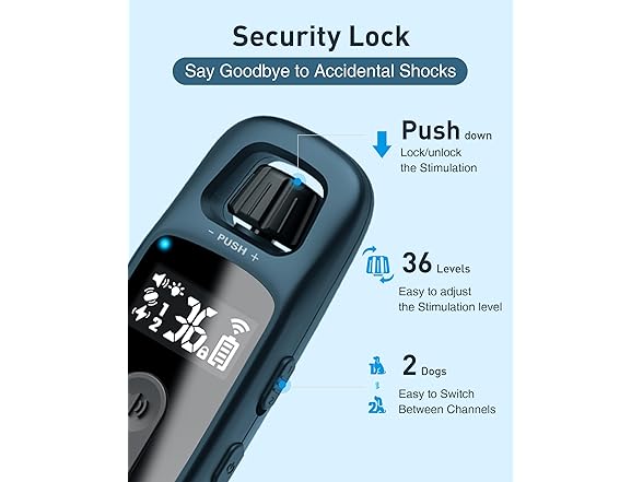 ABBIDOT Dog Training Collar, 3300 ft