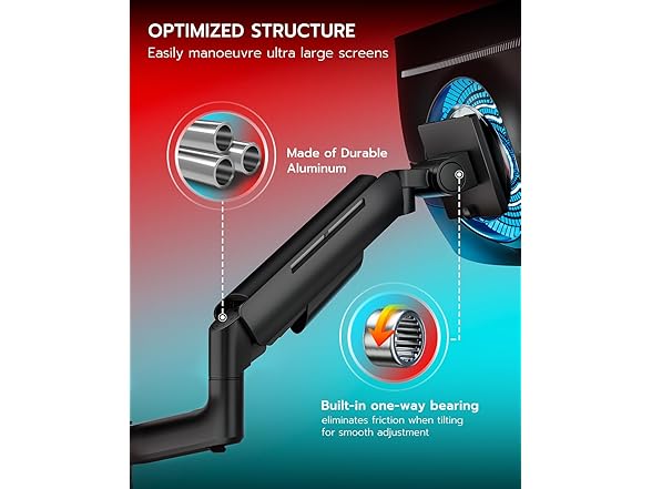 Vertical Dual Monitor Mount | 17-49In Ultrawide