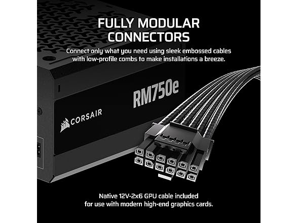CORSAIR RM750e Modular 750W Power Supply