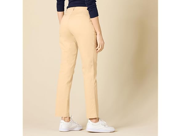 Amazon Essentials Women High-rise Pant Tan