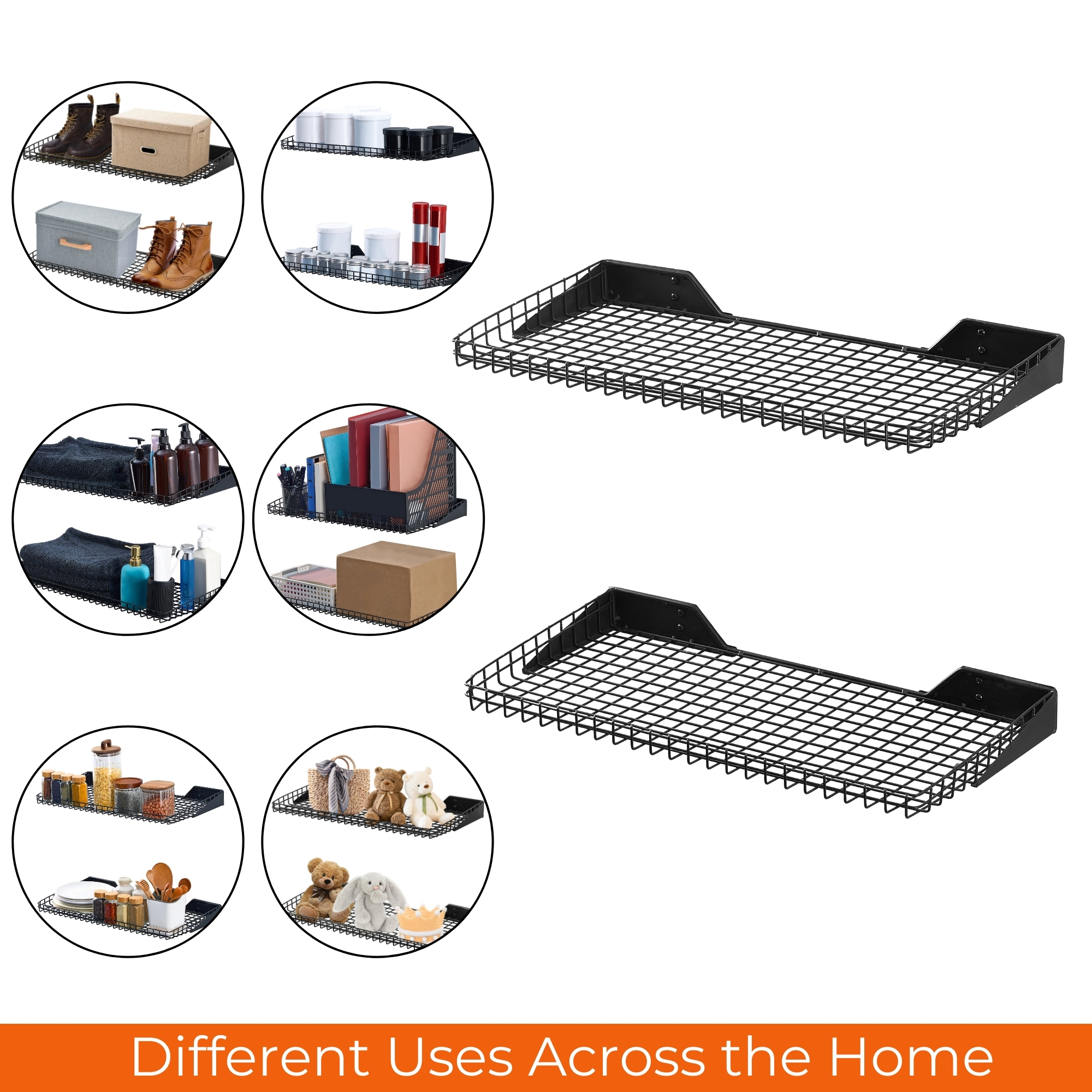 LUGO WS-2412 24"x12" Garage Wall Shelves 2 or 4 Pk - Gallery 19