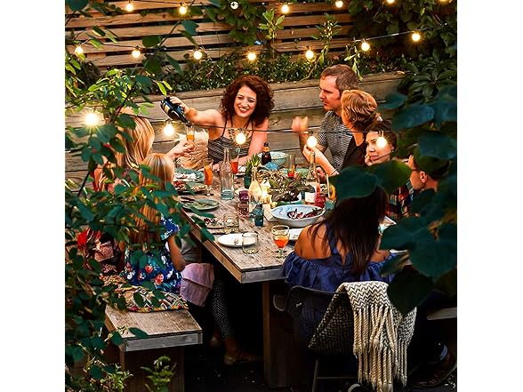 VerRon G40 150FT LED Outdoor String Lights