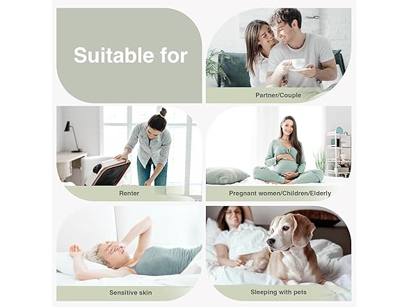 Novilla Queen Mattress Topper