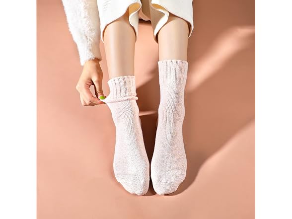 Clothirily Women (OS) Wool Socks