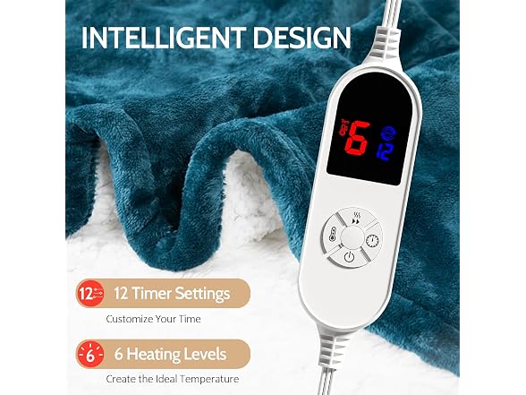 HOW'S MY HOUSE Heated Blanket 50x60