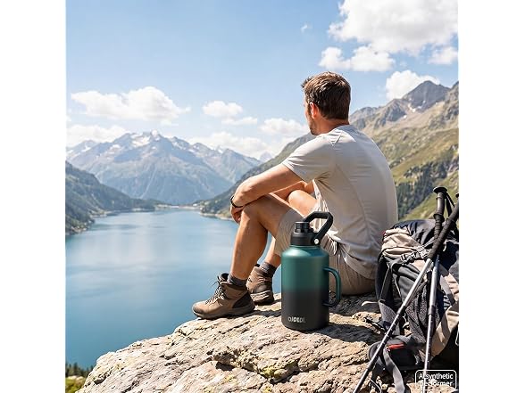 BJPKPK 128oz Stainless Steel Bottle