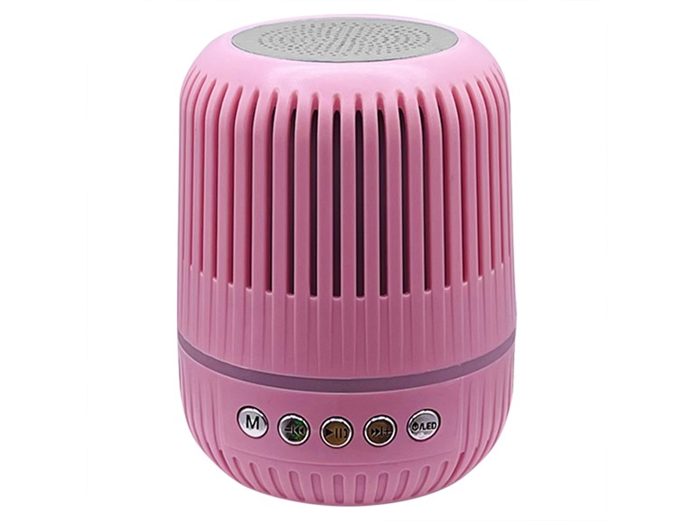 Xtreme Time XT-ZTS051PK Single  Mini Wireless Bluetooth Speaker with Portable Plug-in Card, Pink Pink