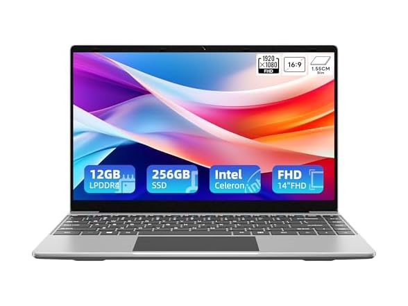 Jumper 14" Laptop 12GB RAM 256GB SSD
