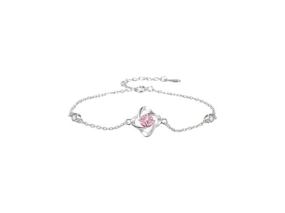 Onlyfine Clover Bracelet Pink