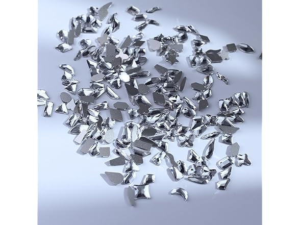 Kousitei 150Pcs Nail Gems