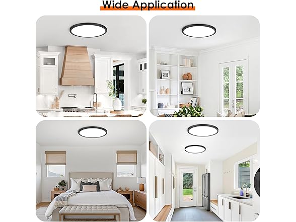 Brightever 12 Inch LED Flush Mount Ceiling Lights