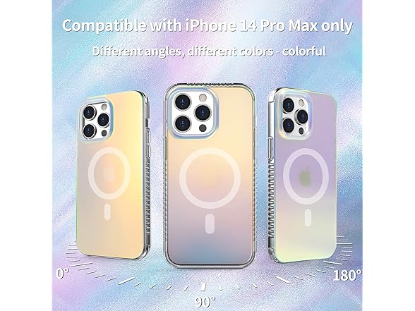 Iridescent Matte Case for iPhone 14
