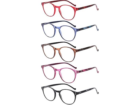 Black Purple Red Blue Brown