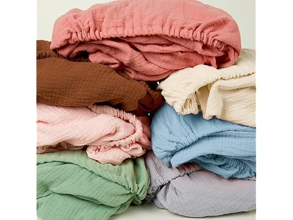 MIGIOL 100% Cotton Crib Sheet, Cotton