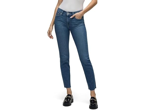 HUDSON Women's Nico Mid-Rise Straight Leg Ankle Jean