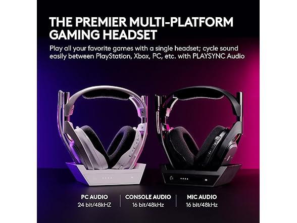 Logitech G Astro A50 Wireless Headset + Base
