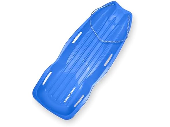 Slippery Racer PlasticToboggan Snow Sled