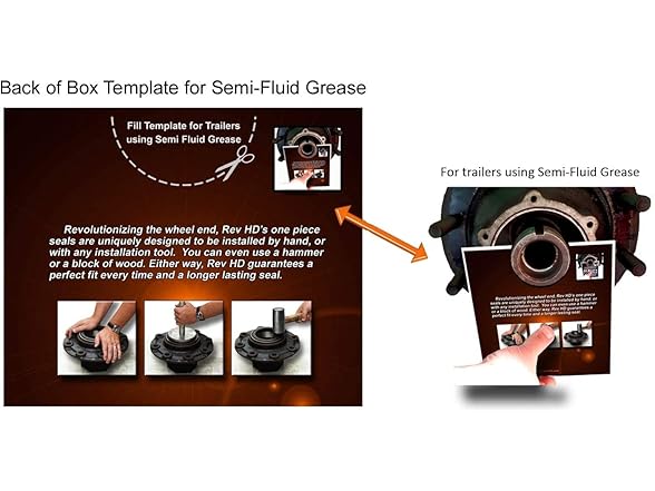 RM-D02 Rev Max Drive Axle Wheel Seal