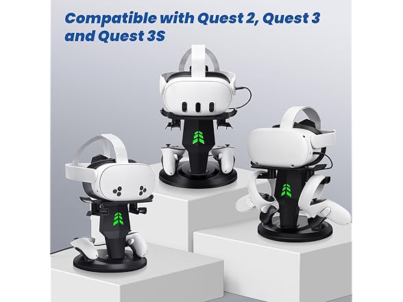 Lampelc VR Charging Dock for Meta Quest 3S/3/2