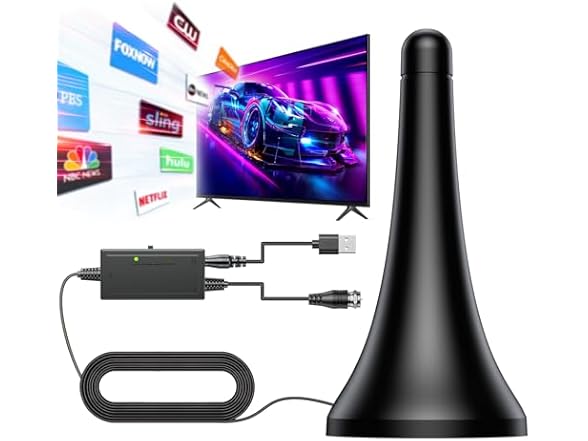 QIRUOZ 4K TV Antenna
