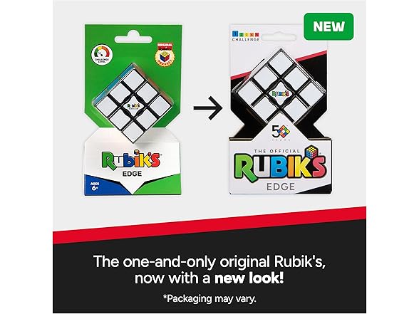 Rubik's Cube, Edge, 3x3x1 Cube for Beginners