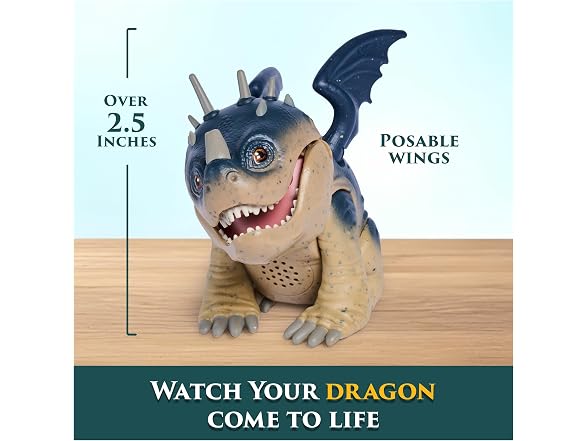 DreamWorks Dragons Roaring Minis Gronckle Interactive Dragon Toy