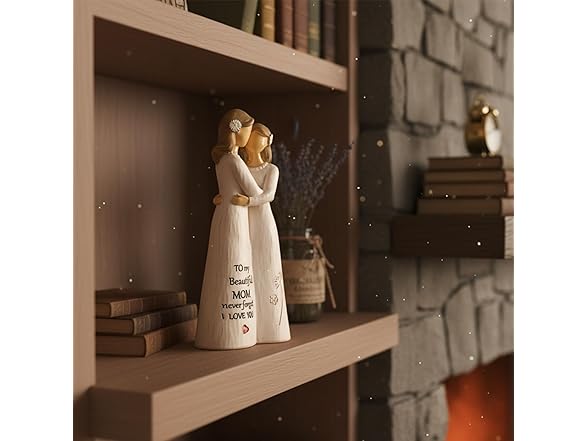 Mother Daughter Figurine