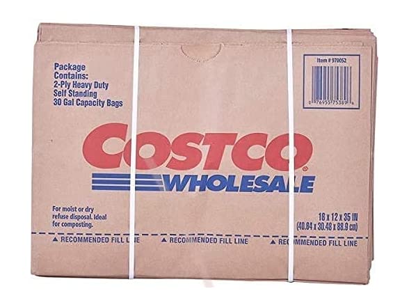 30 Gal. 2-Ply Heavy-Duty 10 Bags