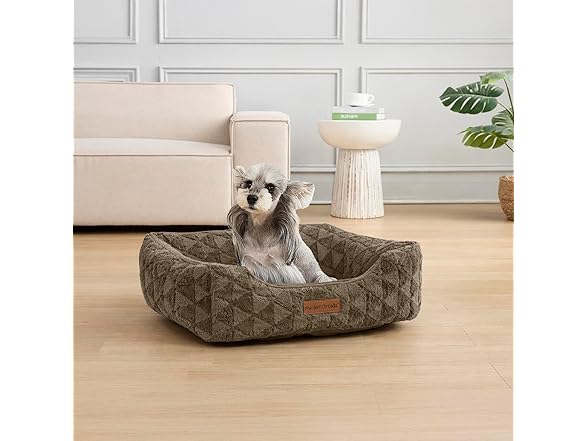 Modern Threads Ultra Soft Plush Pet Bed Medium