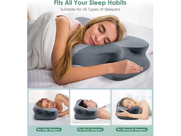 DONAMA Cervical Pillow for Sleeping