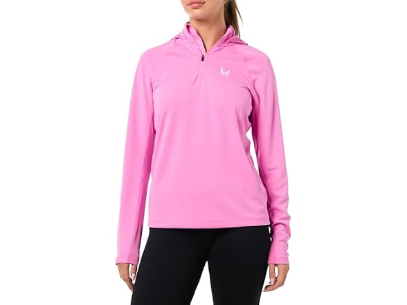 HUK Women's Icon Hoodie Fishing Sun Shirt (Medium)