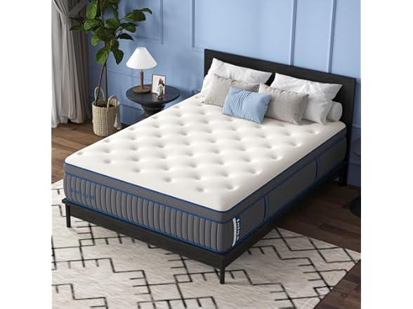 Lechepussleep Queen Mattress,14 Inch Cooling