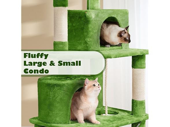 Yaheetech 62.5inches Cat Tree Cat Tower
