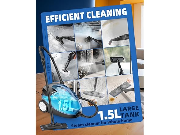 Xteamo W0568 Steam Mop Cleaner for Deep Cleaning