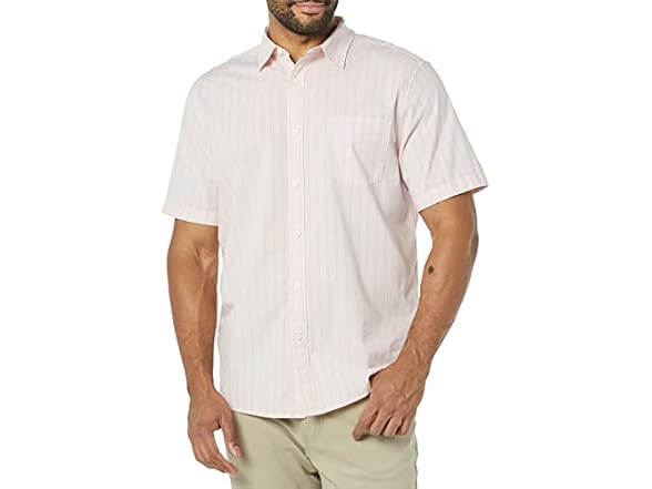 Amazon Essentials Men Short-sleeve Stretch Shirt