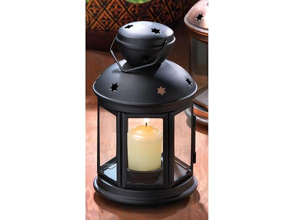 Colonial Candle Zingz and Thingz Black Lamp