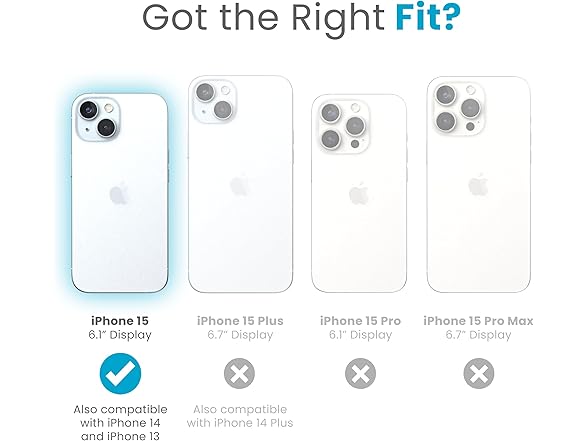 Speck Clear iPhone 15 Case MagSafe Case