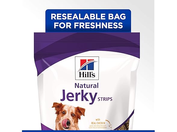 Hill's Natural Jerky Strips Dog Treats 7.1 oz.